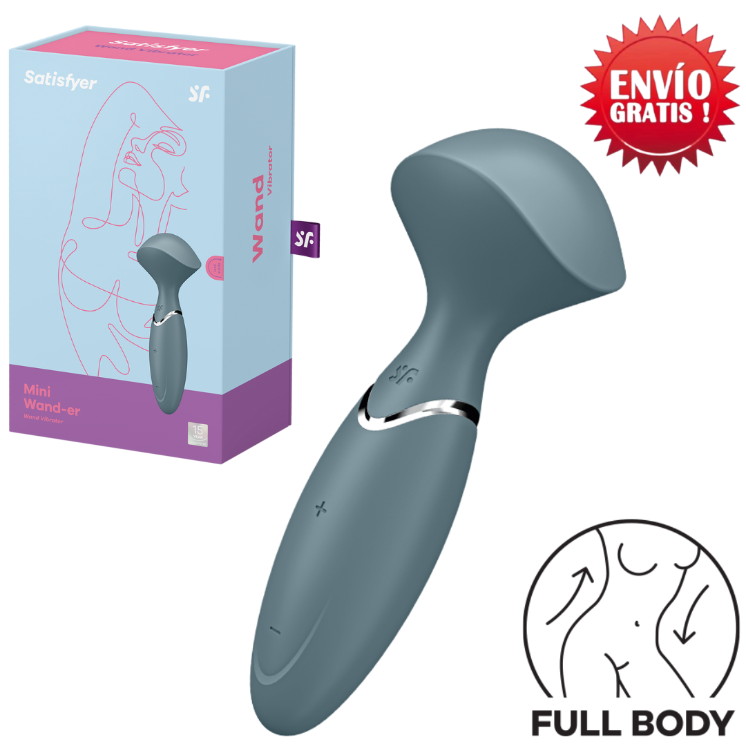 Satisfyer Mini Wand-er Gris